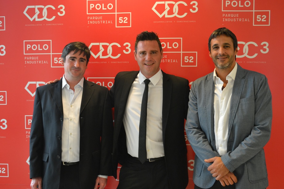 De izquierda a derecha: Diego Contigiani, Cristian Martin y Cristian Cáceres | Foto: DC3.