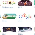 Google Doodle para las Olimpiadas de Londres 2012 / Foto: Captura de pantalla del sitio de Google.