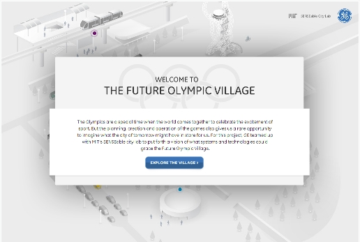 La Villa Olímpica del Futuro / Foto: Captura de pantalla del sitio del Instituto de Tecnología de Massachusetts (MIT).