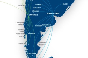 ¿Viajás? Mapa de vuelos y rutas aéreas - Turello Turello