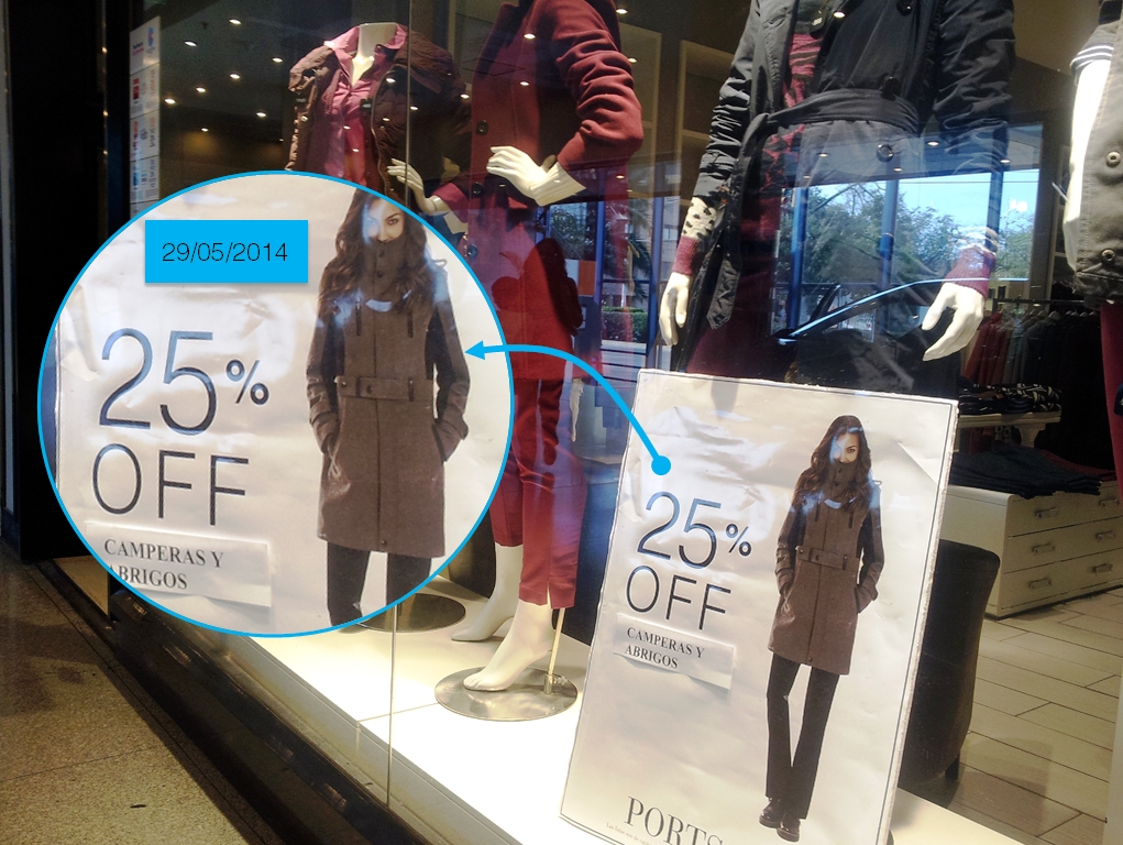 ¿Efecto estanflación?  descuentos del 25% en ropa de invierno a días que empiece dicha estación | Crédito: Turello.