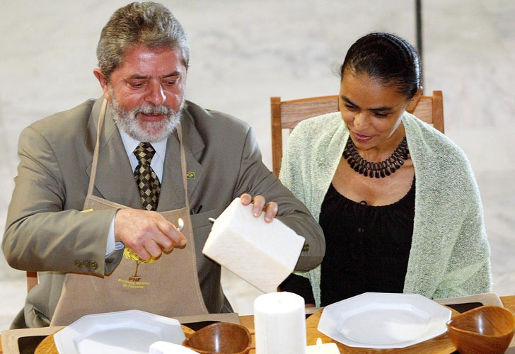 Viejos fuegos. Marina Silva fue ministra de Ambiente de Lula. Luego renunció al gabinete y al PT | Foto: www.perfil.com/Cedoc