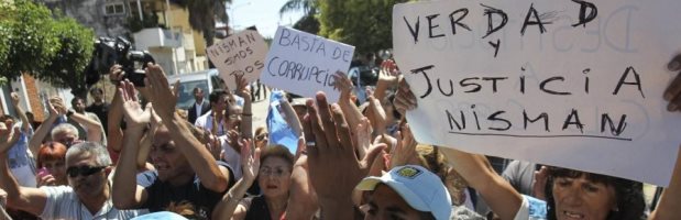 El Gobierno temen que los reclamos de "Justicia por Nisman" se conviertan en una ola incontrolable | Foto: archivo Turello.com.ar 