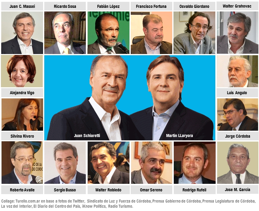 El nuevo gabinete de Juan Schiaretti (Gobierno de Córdoba 2015-2019)