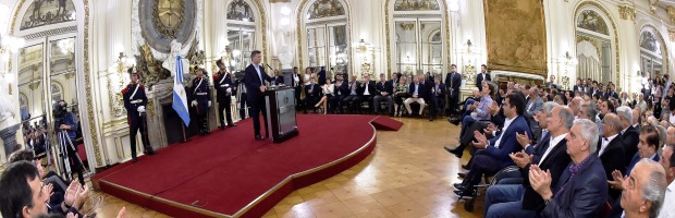 Macri anunció cambios en Ganancias y en Asignaciones Familiares | Foto: Presidencia de la Nación.