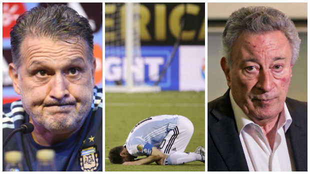 Martino, Messi y Segura, tres renuncias decisivas para el fútbol nacional | Foto: Collage en base a NA y AP imágenes.