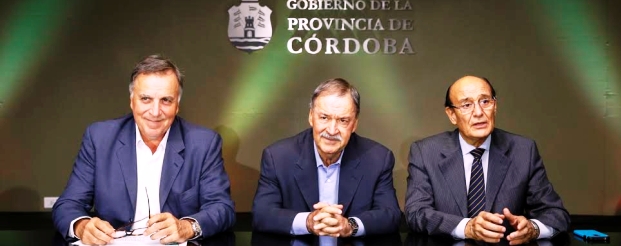 Tillard, Schiaretti y González durante la presentación de los préstamos hipotecarios "Casa Bancor" | Foto: prensa bancor.com.ar
