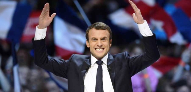 Emmanuel Macron, de 39 años, se convierte en el líder más joven de Francia. Es un voto a favor de Europa y de la cultura liberal | Foto: clarin.com