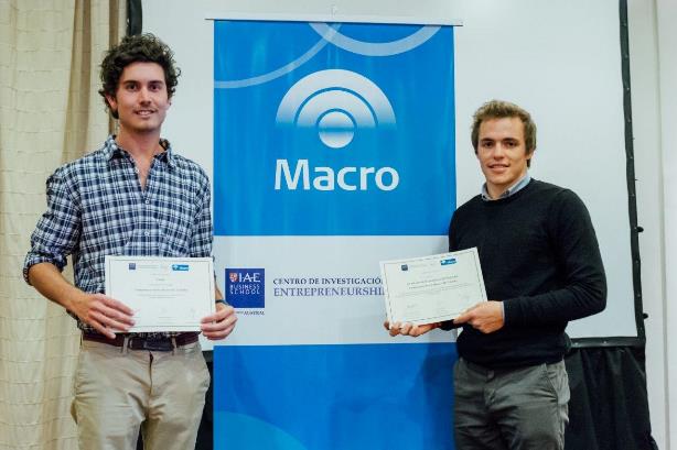 Nicolás Ferrer y Joaquín Olmedo de Filadd | Foto: Banco Macro.