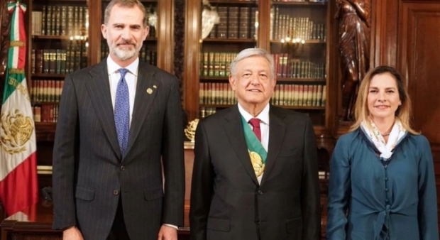 En diciembre, el rey de España asistió la asunción de López Obrador en México | Foto: Presidencia de México.