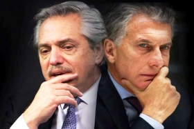 Errores no forzados de Alberto Fernández y Mauricio Macri | Imagen: Clarín.