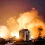 La respuesta de Israel a Hamas en Gaza,  9 de octubre de 2023 | Foto: Mohammed Abed para AFP.
