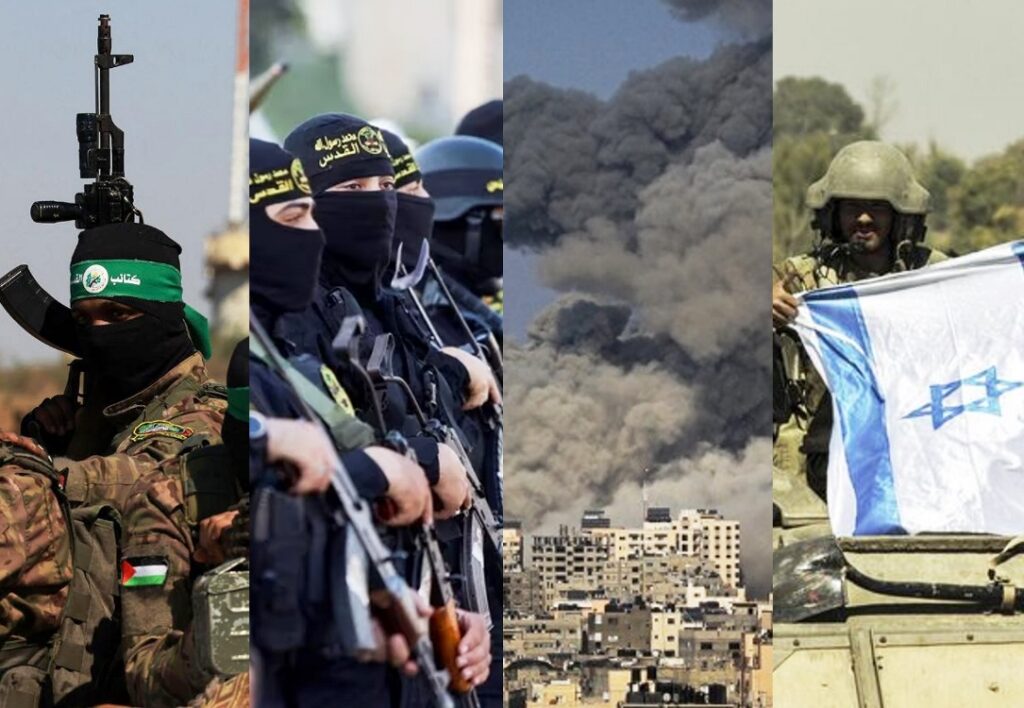 Hamas y la JIP esperan agazapados al ejercito Israelí en la Franja de Gaza | Fotos: CNN, Reuters, AFP, DEF.